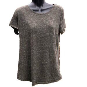 SONOMA The Everyday Tee Heathered Gray Short Sleeve T-Shirt Women’s Small